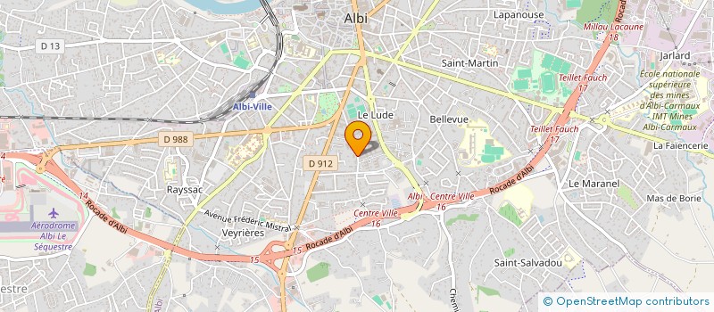 localisation de l'entreprise SOCIETE CIVILE IMMOBILIERE 3 L à ALBI