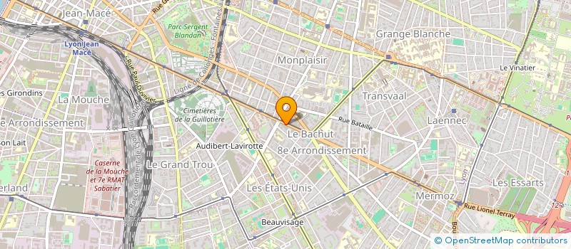 localisation de l'entreprise SOCIETE CIVILE IMMOBILIERE 322  LYON