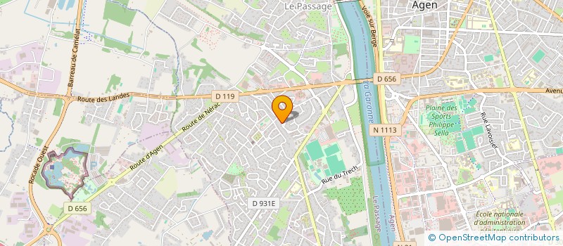 localisation de l'entreprise SOCIETE CIVILE IMMOBILIERE 3CP  LE PASSAGE