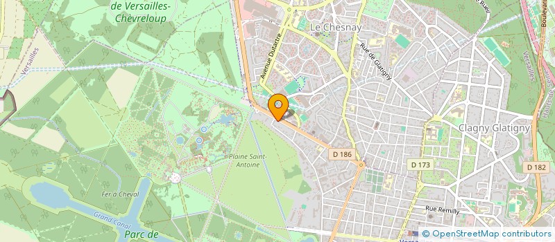 localisation de l'entreprise SOCIETE CIVILE IMMOBILIERE 3CURI3 à VERSAILLES