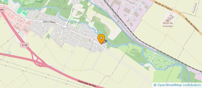 localisation de l'entreprise SOCIETE CIVILE IMMOBILIERE 3M  TAISSY