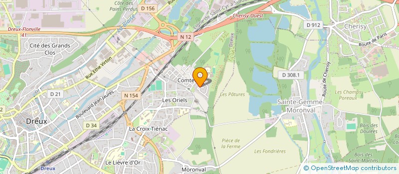 localisation de l'entreprise SOCIETE CIVILE IMMOBILIERE 3MA à DREUX