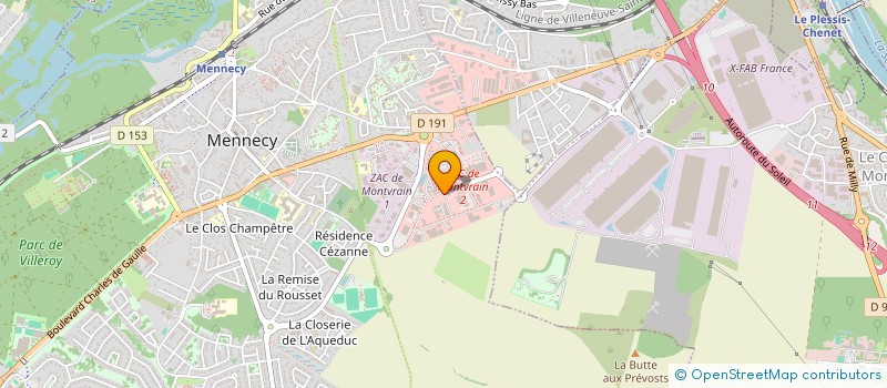 localisation de l'entreprise SOCIETE CIVILE IMMOBILIERE 3SLAIR à MENNECY