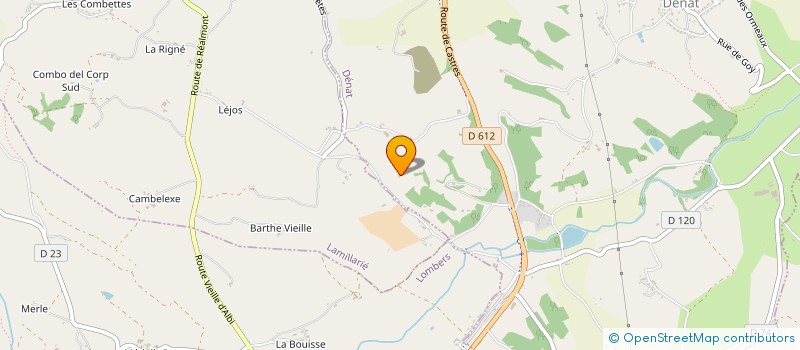 localisation de l'entreprise SOCIETE CIVILE IMMOBILIERE 4 SH  DENAT