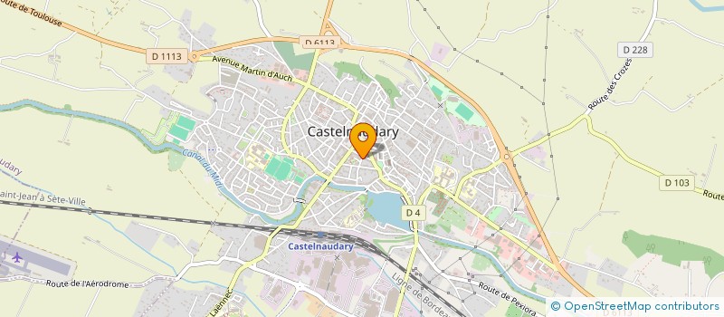 localisation de l'entreprise SOCIETE CIVILE IMMOBILIERE 45 RUE DU GENERAL DEJEAN  CASTELNAUDARY