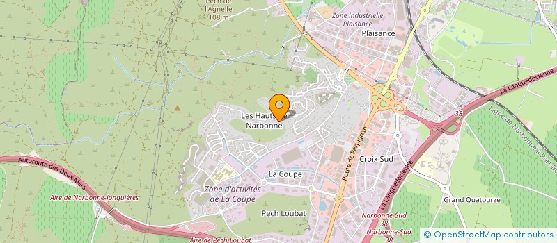 localisation de l'entreprise SOCIETE CIVILE IMMOBILIERE 46 FREDERIC MISTRAL à NARBONNE