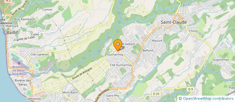 localisation de l'entreprise SOCIETE CIVILE IMMOBILIERE à SAINT-CLAUDE