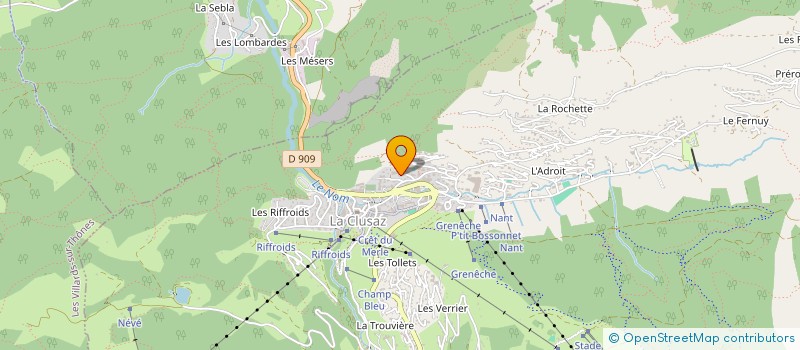 localisation de l'entreprise SOCIETE CIVILE IMMOBILIERE à LA CLUSAZ