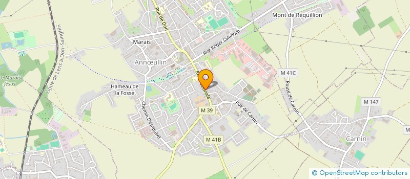 localisation de l'entreprise SOCIETE CIVILE IMMOBILIERE 535 ET PAR ABREVIATION SCI 535  ANNULLIN