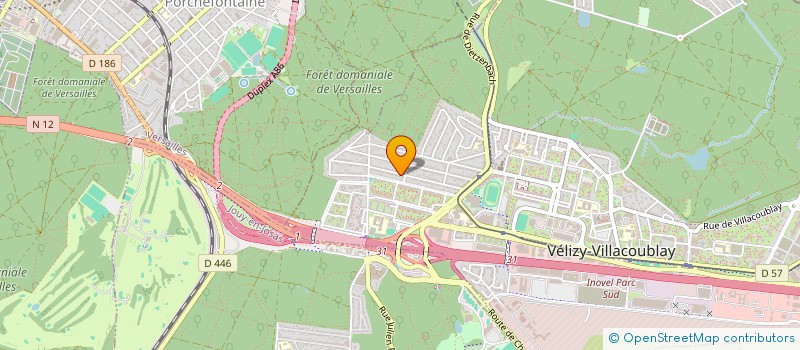 localisation de l'entreprise SOCIETE CIVILE IMMOBILIERE 77 PAR ABREVIATION SCI 77  VELIZY-VILLACOUBLAY