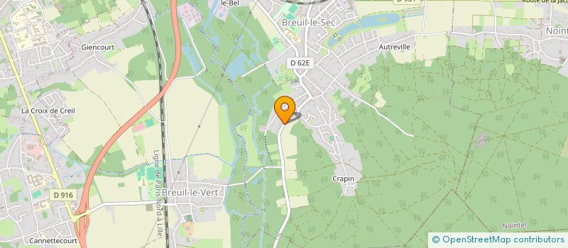 localisation de l'entreprise SOCIETE CIVILE IMMOBILIERE 8EME DIVISION  BELZ