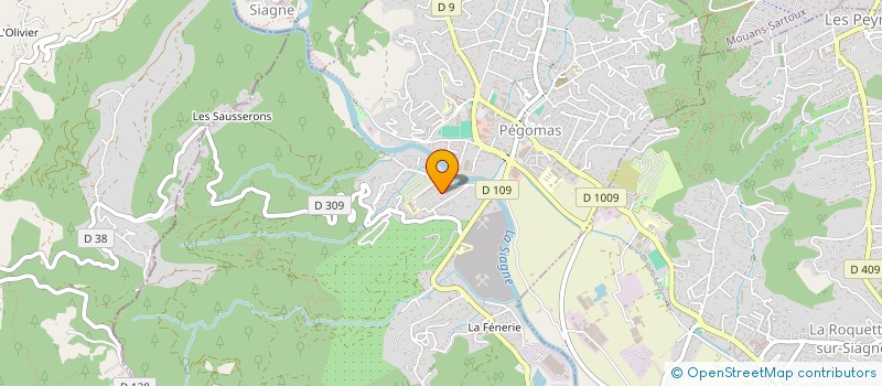 localisation de l'entreprise SOCIETE CIVILE IMMOBILIERE A A IMMO  PEGOMAS