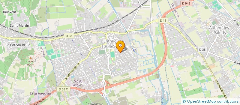 localisation de l'entreprise SOCIETE CIVILE IMMOBILIERE A CAPITAL VARIABLE ALESTDEDEN  ENTRAIGUES-SUR-LA-SORGUE