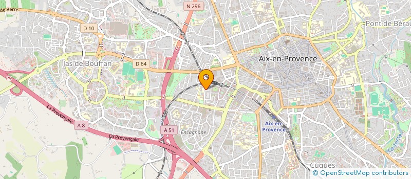 localisation de l'entreprise SOCIETE CIVILE IMMOBILIERE A CAPITAL VARIABLE HSBN à AIX-EN-PROVENCE