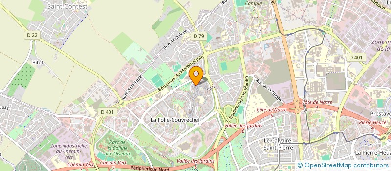 localisation de l'entreprise SOCIETE CIVILE IMMOBILIERE A CAPITAL VARIABLE VILLA DEL SOL à CAEN