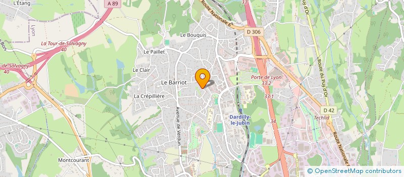 localisation de l'entreprise SOCIETE CIVILE IMMOBILIERE A CE PANORAMA  DARDILLY