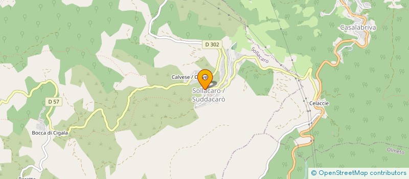 localisation de l'entreprise SOCIETE CIVILE IMMOBILIERE A CUPULATTA à SOLLACARO