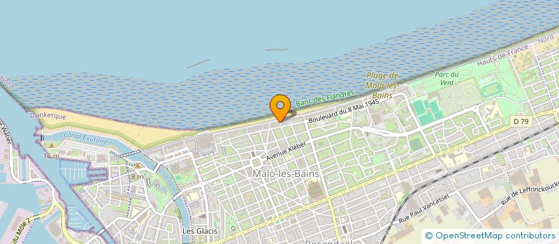 localisation de l'entreprise SOCIETE CIVILE IMMOBILIERE A CUPULATTA à DUNKERQUE