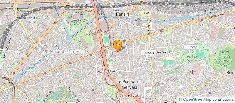 localisation de l'entreprise SOCIETE CIVILE IMMOBILIERE A.E.I. à LE PRE-SAINT-GERVAIS