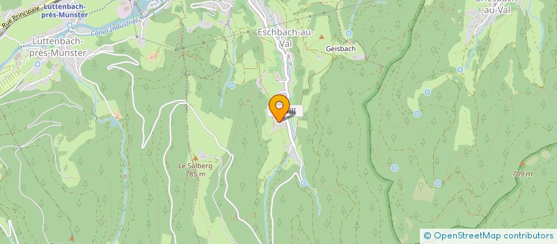 localisation de l'entreprise SOCIETE CIVILE IMMOBILIERE A. ET M. PRESTIGE  ESCHBACH-AU-VAL