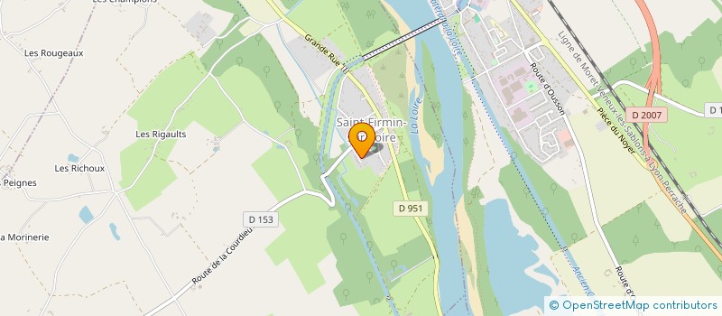 localisation de l'entreprise SOCIETE CIVILE IMMOBILIERE A.K à SAINT-FIRMIN-SUR-LOIRE