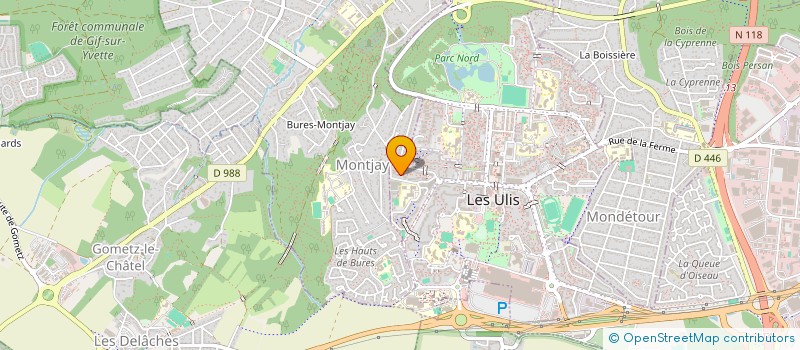 localisation de l'entreprise SOCIETE CIVILE IMMOBILIERE A.L.Y à LES ULIS