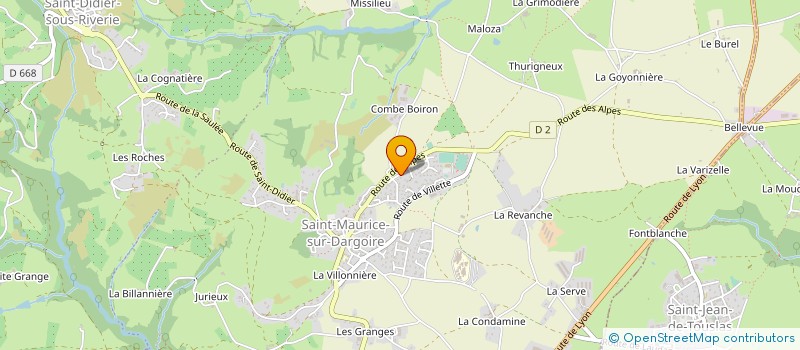 localisation de l'entreprise SOCIETE CIVILE IMMOBILIERE A.M.F & GAU  CHABANIERE