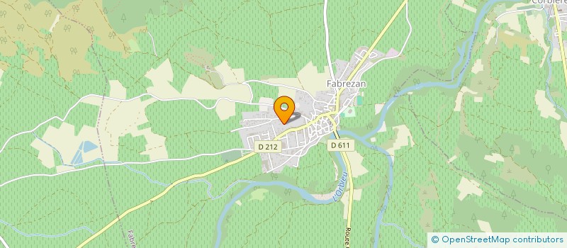 localisation de l'entreprise SOCIETE CIVILE IMMOBILIERE A.M.H.  FABREZAN