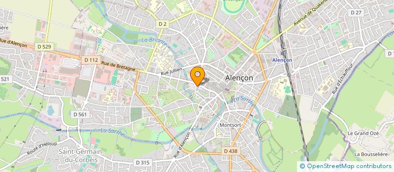 localisation de l'entreprise SOCIETE CIVILE IMMOBILIERE A MACINA à ALENCON