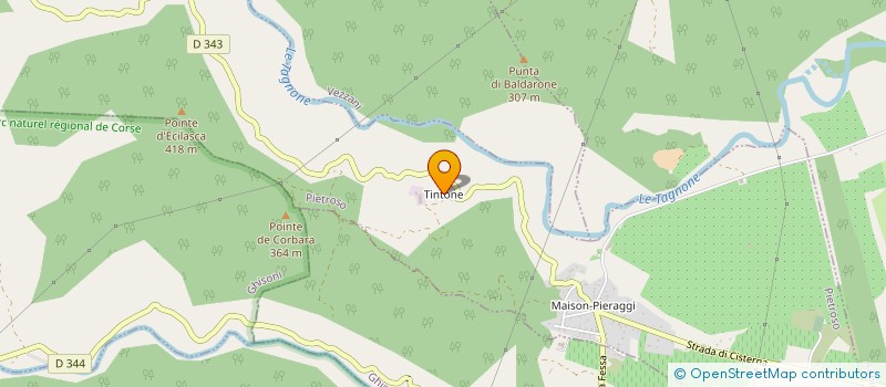 localisation de l'entreprise SOCIETE CIVILE IMMOBILIERE A MANDRIA à PIETROSO