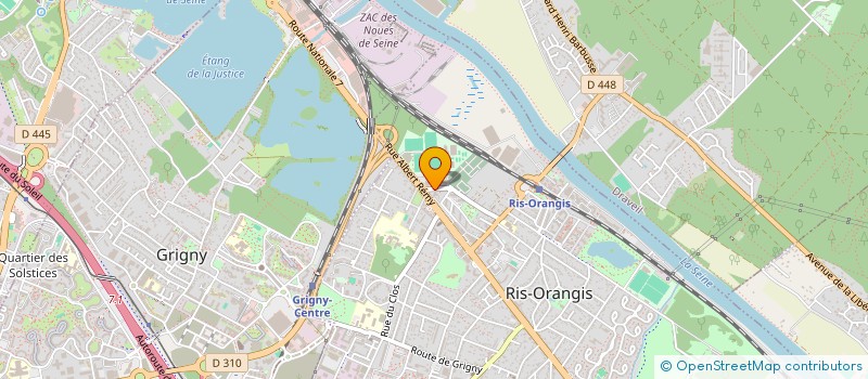 localisation de l'entreprise SOCIETE CIVILE IMMOBILIERE A.N.J.E. à RIS-ORANGIS
