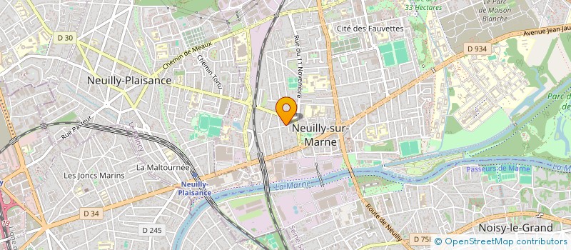 localisation de l'entreprise SOCIETE CIVILE IMMOBILIERE A.T.E.P. 55 à NEUILLY-SUR-MARNE