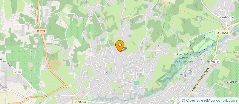 localisation de l'entreprise SOCIETE CIVILE IMMOBILIERE AALOE à BERGERAC
