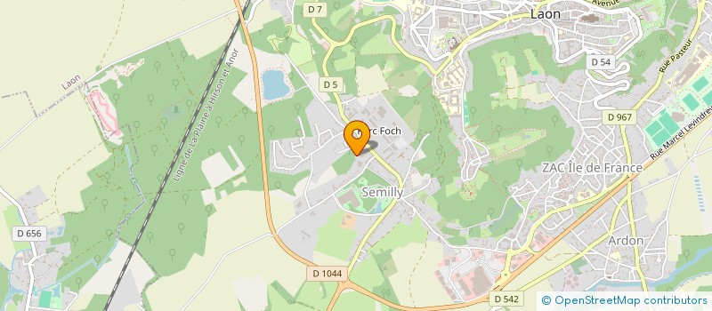 localisation de l'entreprise SOCIETE CIVILE IMMOBILIERE ABADRO à LAON