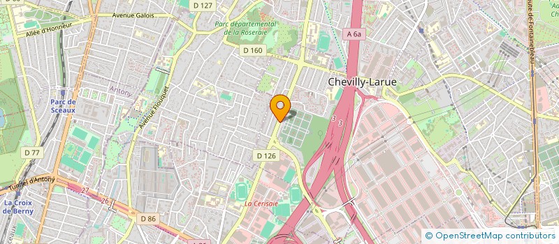 localisation de l'entreprise SOCIETE CIVILE IMMOBILIERE ABBI à CHEVILLY-LARUE