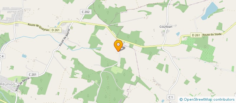 localisation de l'entreprise SOCIETE CIVILE IMMOBILIERE ABC  LA REUNION