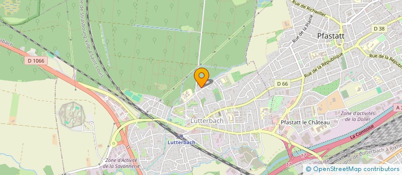 localisation de l'entreprise SOCIETE CIVILE IMMOBILIERE ABDELHAMID  LUTTERBACH