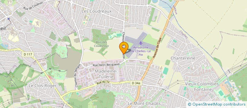 localisation de l'entreprise SOCIETE CIVILE IMMOBILIERE ABKW2  CHELLES