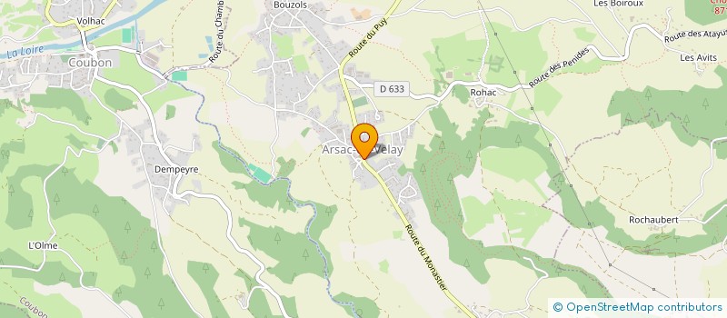 localisation de l'entreprise SOCIETE CIVILE IMMOBILIERE AC-IMMO  ARSAC-EN-VELAY