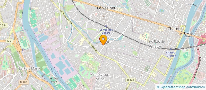 localisation de l'entreprise SOCIETE CIVILE IMMOBILIERE ACAM  LE VESINET