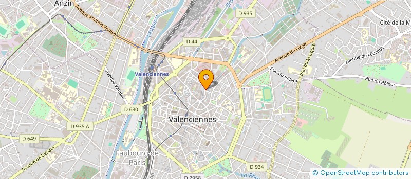 localisation de l'entreprise SOCIETE CIVILE IMMOBILIERE ACCESS IMMO ET PAR ABREVIATION SCI ACCESS IMMO  VALENCIENNES