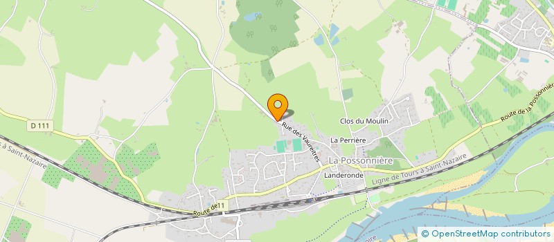 localisation de l'entreprise SOCIETE CIVILE IMMOBILIERE ACED  LA POSSONNIERE