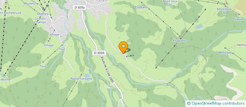 localisation de l'entreprise SOCIETE CIVILE IMMOBILIERE ACM VI  MEGEVE