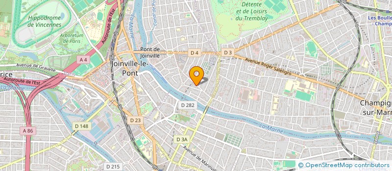 localisation de l'entreprise SOCIETE CIVILE IMMOBILIERE ACPC  PARIS