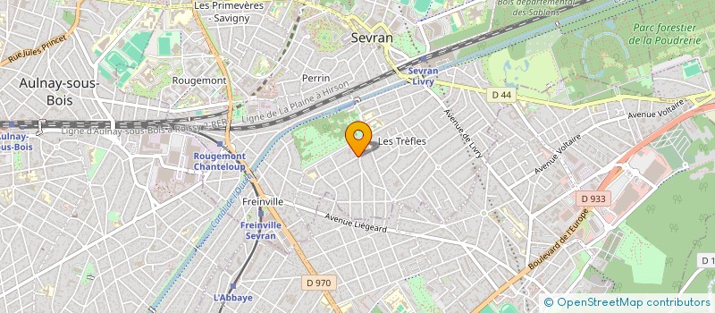localisation de l'entreprise SOCIETE CIVILE IMMOBILIERE ACTION  SEVRAN