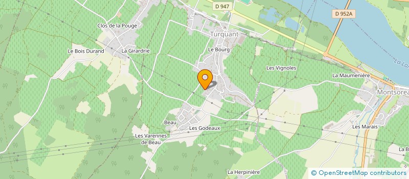 localisation de l'entreprise SOCIETE CIVILE IMMOBILIERE AD IMMO  TURQUANT