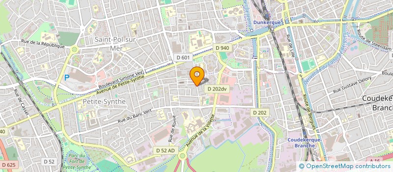 localisation de l'entreprise SOCIETE CIVILE IMMOBILIERE ADECIE à DUNKERQUE