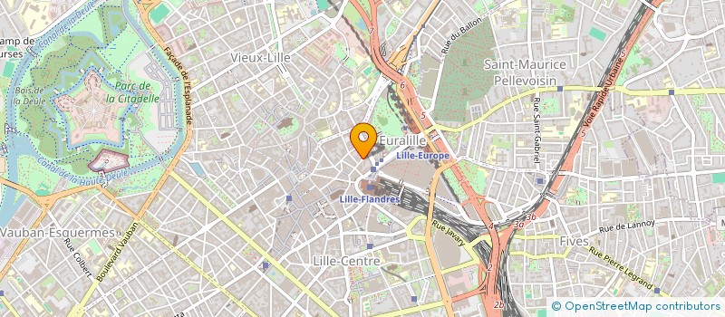 localisation de l'entreprise SOCIETE CIVILE IMMOBILIERE ADENIUM à LILLE