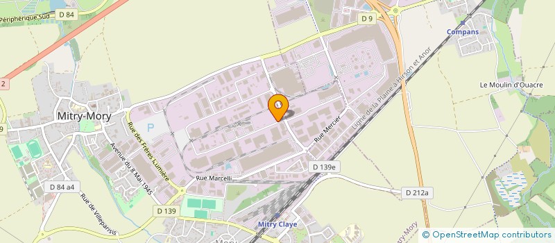 localisation de l'entreprise SOCIETE CIVILE IMMOBILIERE ADL à MITRY-MORY