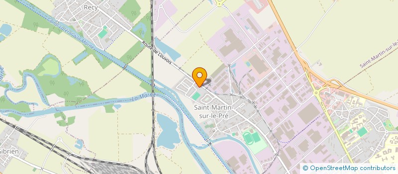 localisation de l'entreprise SOCIETE CIVILE IMMOBILIERE ADRIEN-ADELYNE à SAINT-MARTIN-SUR-LE-PRE